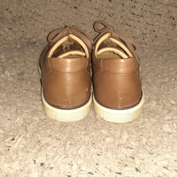 BALLY-Levico-Italian Brown Leather Sneakers-Size 5 UK-6 US Men-8 Women-Excellent - Picture 5 of 7